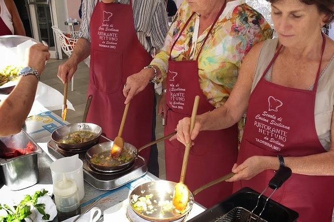 Sicilian Cooking Class in Taormina - The Big Payoff, Your 3-Course Lunch Plus Wine