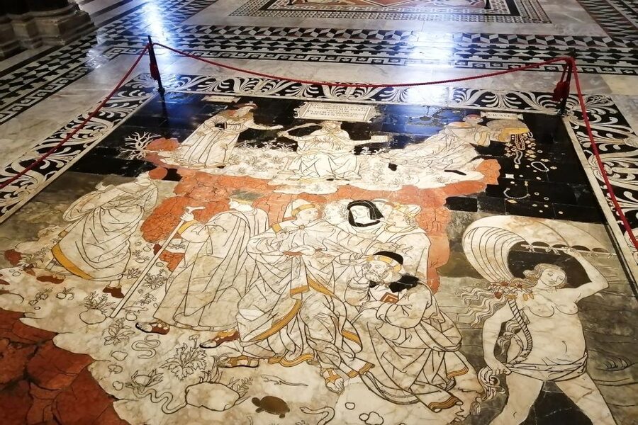 Siena: Walking Tour and Skip-the-Line Duomo Tickets - Where the tour starts in Piazza San Domenico