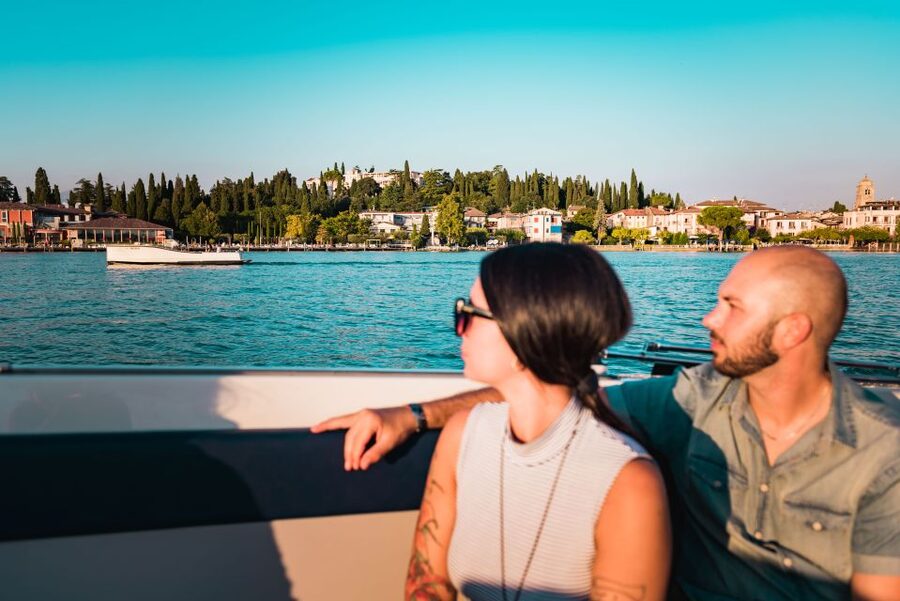 Sirmione: 25 Minute Boat Cruise around the Peninsula - Where You Start at Piazzale Porto by Sirmione Castle