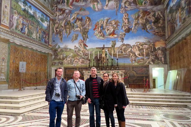 Skip-the-Line Ticket with Host - Vatican Museums & Sistine Chapel - Sistine Chapel: timing, the Last Judgment scaffolding, and photo rules