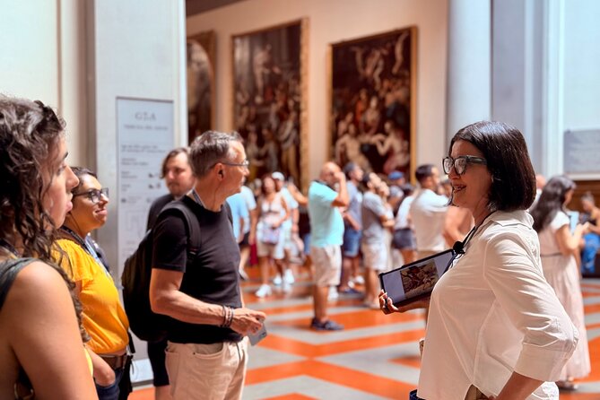 Skip the line: Uffizi and Accademia Small Group Walking Tour - Where you meet on Via Guelfa, and why check-in timing matters