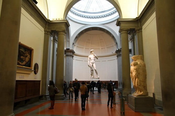 Small-group Accademia tour with skip-the-line access to David - Michelangelo Before David: how the tour leads you to the main moment