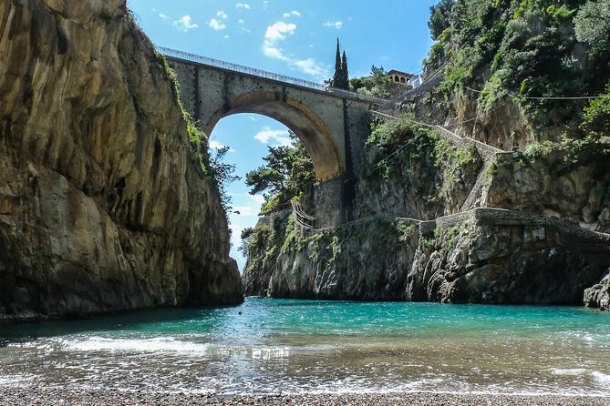 Small Group Amalfi Coast Day Trip from Positano or Praiano - Swim stops, masks, towels, and the onboard food reality