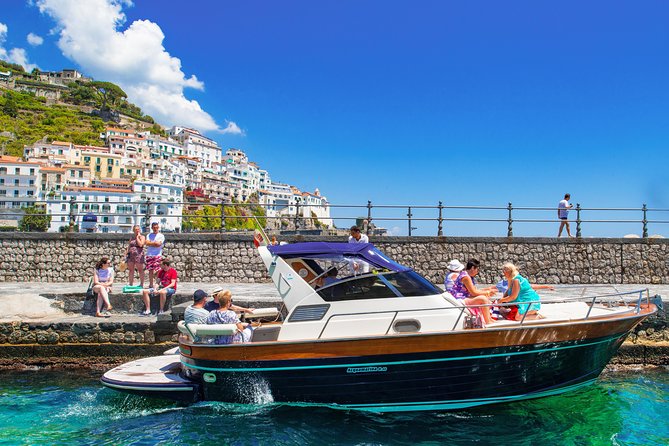 Small Group Boat Day Excursion to the Amalfi Coast from Sorrento - Amalfi on your own time: 90 minutes that work if you choose your priorities