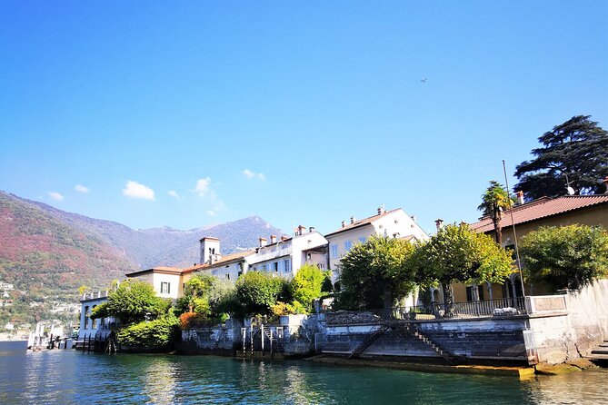 Small-Group Lake Como & Lugano by Swiss Train + Boat Cruise - The 1-hour Lake Como boat cruise: villa spotting from the best seat