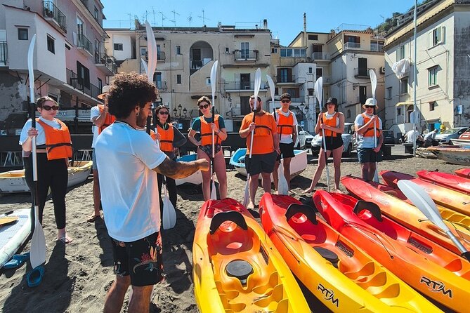 Small groups Kayak tour from Sorrento to Bagni Regina Giovanna - The Route Between Sorrento and the Natural Pool