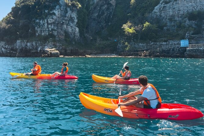 Small groups Kayak tour from Sorrento to Bagni Regina Giovanna - Time on the Water: How the Two Hours Really Feels
