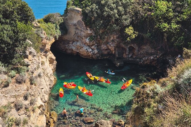 Small groups Kayak tour from Sorrento to Bagni Regina Giovanna - Bagni Regina Giovanna By Kayak: What You’re Actually Doing There