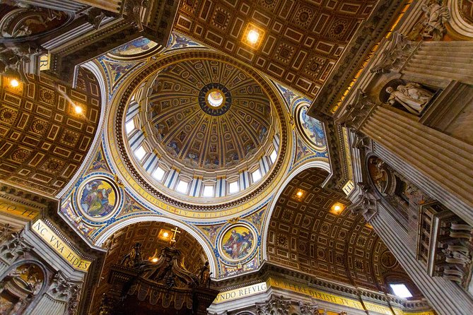 St. Peter’s Basilica Priority Access Tour with Dome & Crypt - Inside St. Peter’s Basilica: Bernini Meets Michelangelo