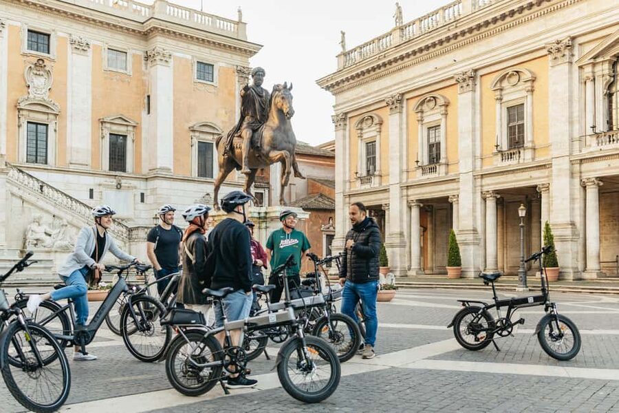Sunrise in Rome: Small Group E-Bike Tour & Italian breakfast - Sant’Eustachio Il Caffè breakfast: coffee first, then the icons