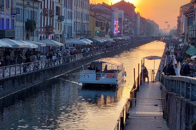Sunset Navigli Boat Tour in Milan with Optional Aperitivo - Key highlights you’ll actually care about