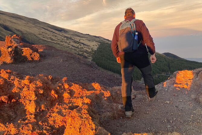 Sunset on the Volcano – Epic Mt. Etna Adventure from Taormina - Sunset on the Silvestri craters: the moment you remember