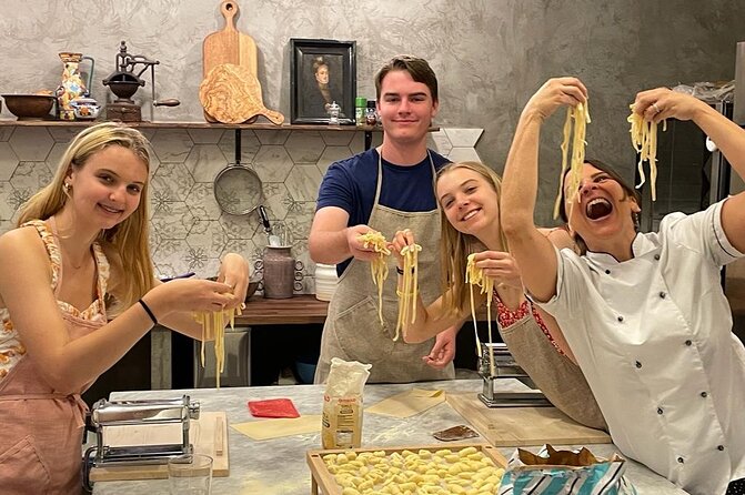 Super Fun Pasta & Gelato Class by Vatican with Wine + Oil Tasting - Making Pasta by Hand: The Skill That Changes Everything