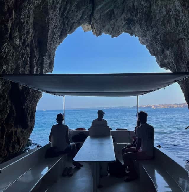Syracuse: Ortigia Island and Sea Caves Boat Tour with Drinks - Ortigia’s sea caves, heart-shaped grotto, and Castello Maniace views