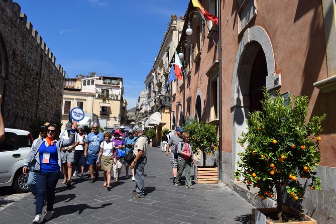 Taormina and Castelmola Tour from Messina - Santa Caterina over Odeon ruins, why this church stop matters