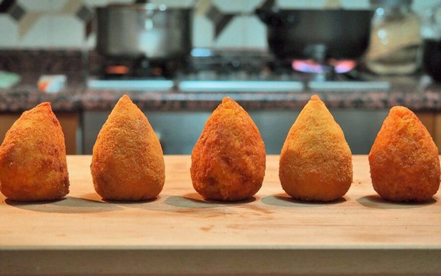 Taormina: Arancino Making Class with Drinks - The arancino lesson plan, from perfect shape to final fry