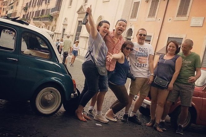 The ORIGINAL Fiat 500 Tour of Rome's 7 Hidden Gems - Your route through Roman baths, keyhole views, orange gardens and arenas