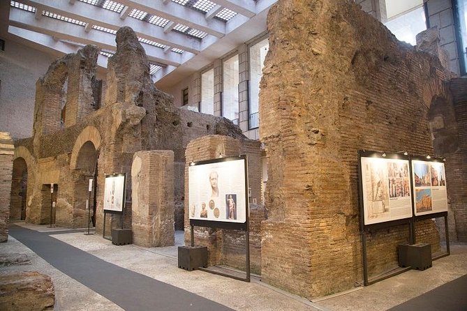 Ticket to Piazza Navona Undergrounds Stadium of Domitian - On-site library and the stuff you can browse