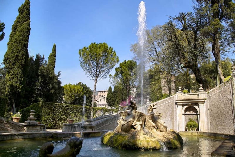 Tivoli: Villa D'Este Entry Ticket and App Audio Guide - Fountains, water lilies, and grottoes: the garden’s main language