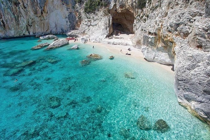 Tour along the coast of Baunei: a unique experience - Piscine di Venere: a bonus swim if the skipper calls it (around 15 minutes)