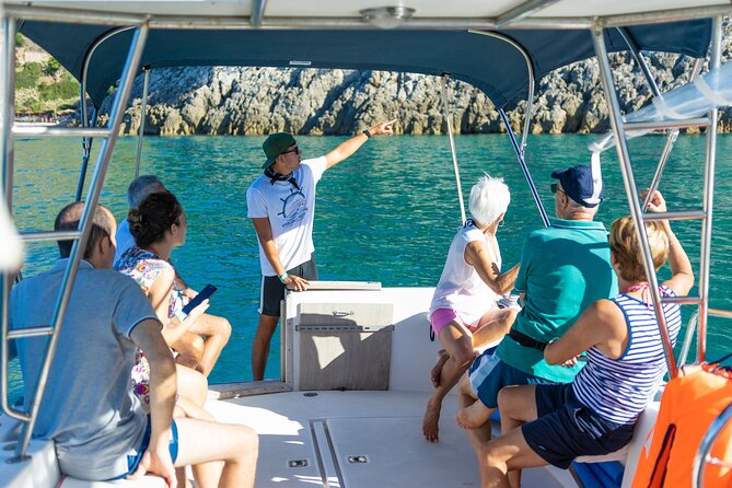 Tour - Mini Cruise at the Blue Grotto - Grotta Azzurra swim break: masks, fins, and the cave option