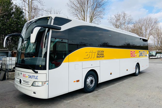 Transfer Ciampino Airport - Rome City Center Shuttle Bus - Rome Termini Meet-Up: Via Marsala 5, Opposite Hotel Royal Santina
