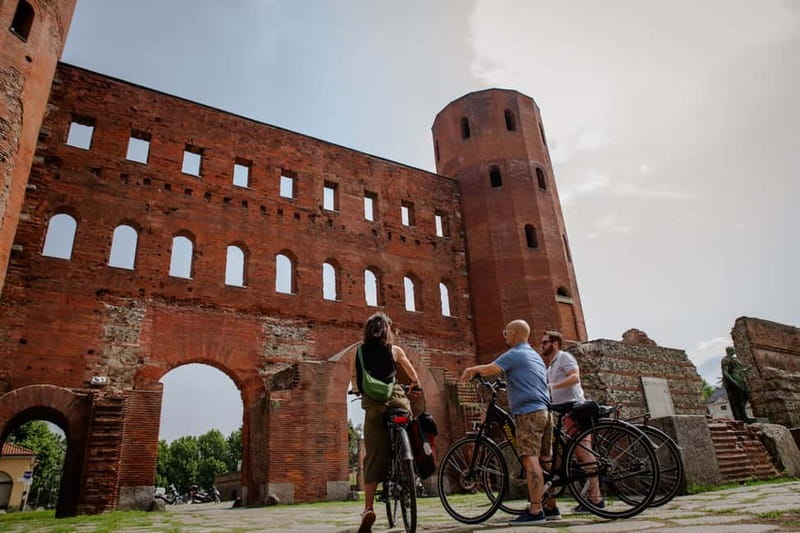 Turin: City Highlights Guided E-Bike Tour - The Royal Palace zone: Palazzo Madama and San Lorenzo Church