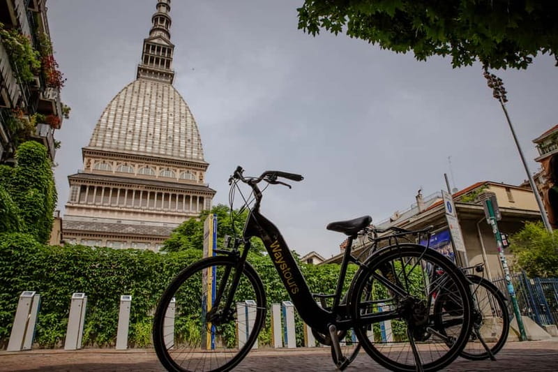 Turin: City Highlights Guided E-Bike Tour - Mole Antonelliana and the Cappuccini hilltop skyline