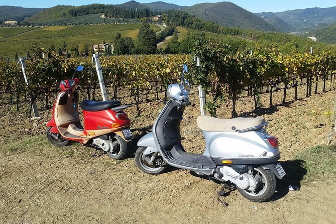 Tuscany Vespa Tour: Lunch & Wine Tasting, Countryside Roads - Riding training, helmets, and what automatic gears change