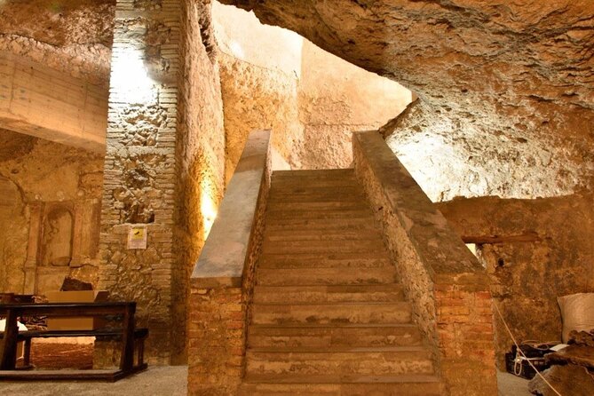 Underground Cagliari tour - Stop 3 at Sant’Eulalia: ruins, Roman paving, and the route to the museum