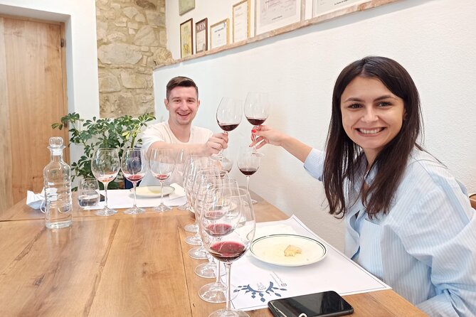 Val d'Orcia Brunello Wine Tour with Montalcino and Montepulciano - Montalcino’s winery visit: Brunello lessons plus real cellar time
