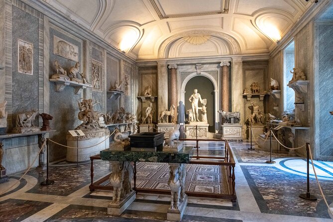 Vatican Museums, Sistine Chapel and St. Peter's Basilica Tour - Start at Via Germanico, then security before the first masterpiece