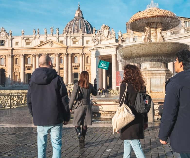 Vatican: St. Peter’s Basilica, Dome Climb & Papal Tombs Tour - Piazza della Città Leonina, the start point that saves time
