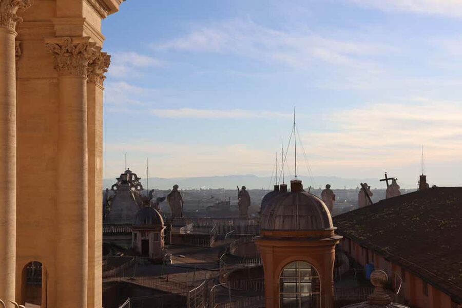Vatican: St. Peter’s Basilica & Dome Ticket with Audioguide - Top-View Reward: Rome and Vatican City From the Summit Viewpoint