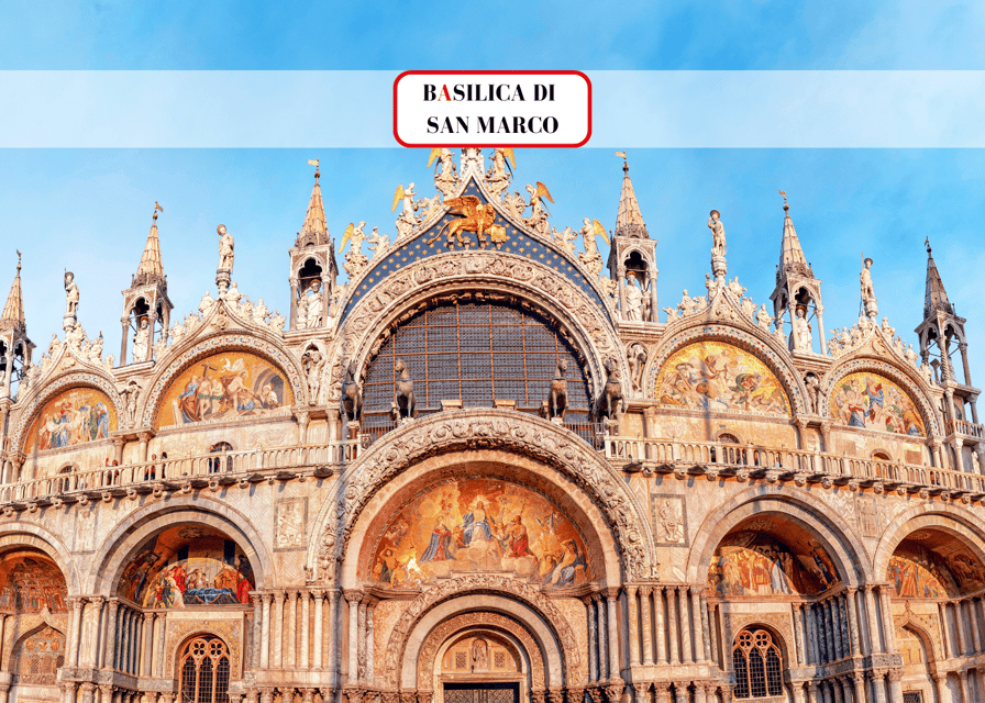 Venice: Basilica and Doge's Palace Priority Ticket and Tour - St Mark’s Basilica: ground-floor access and the audioguide setup