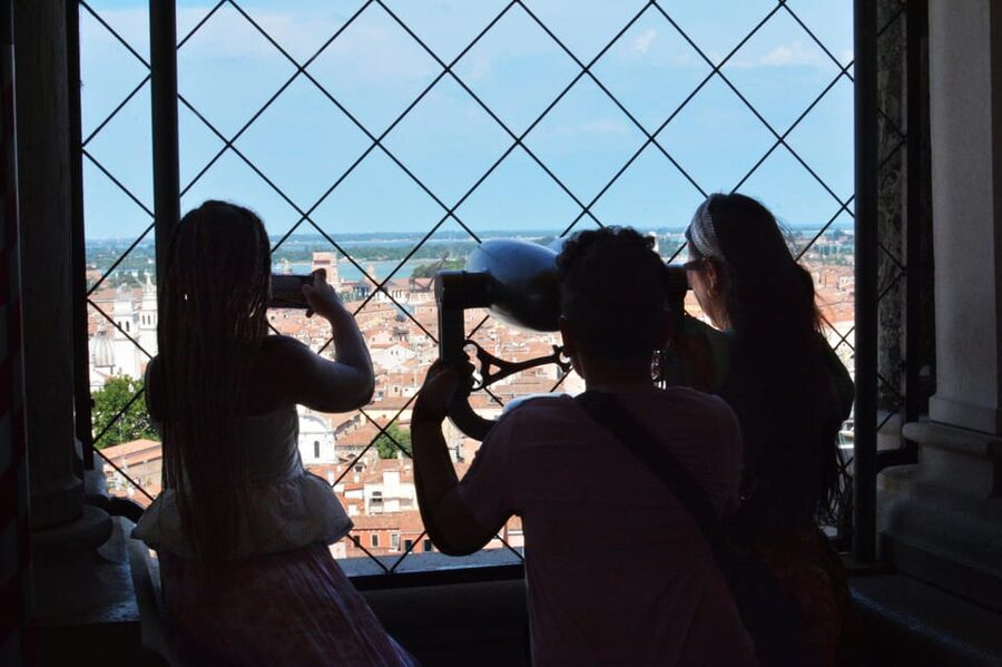 Venice: Bell Tower & St Mark's Square History Gallery Ticket - Skip-the-line Entrance and the 98-meter Elevator Ride