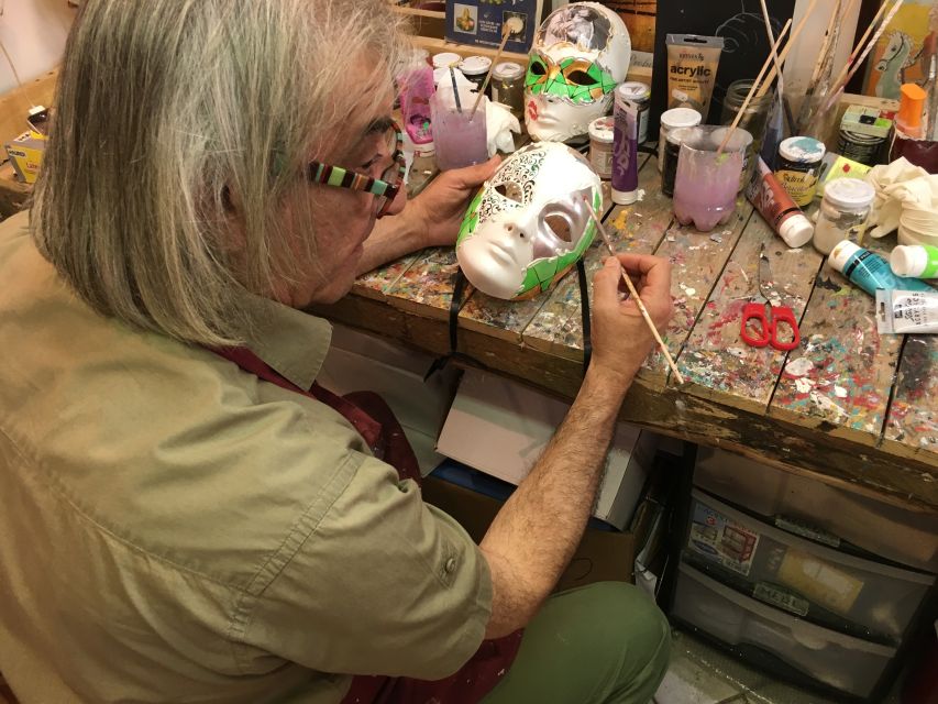Venice: Carnival Mask Workshop - Where this fits in a Venice day near San Marco