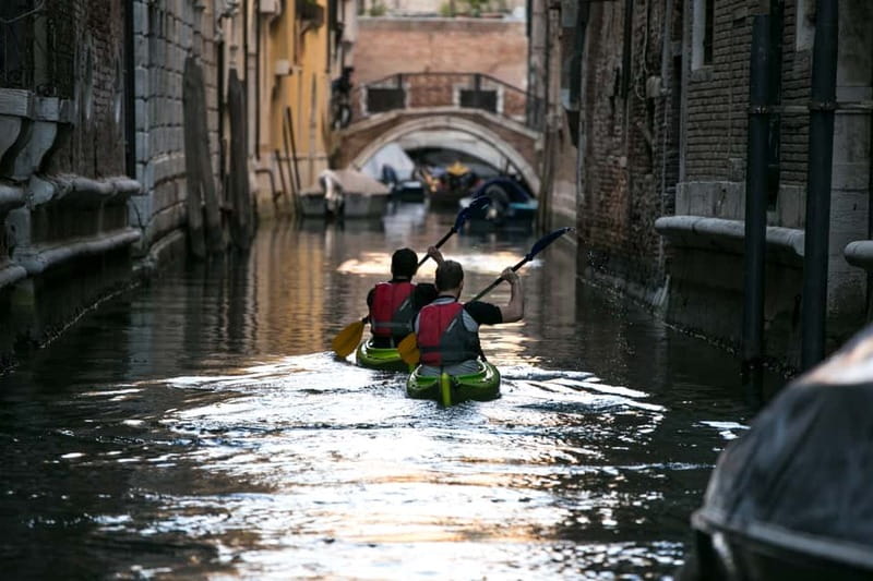 Venice: Guided Canal Kayak Tour at Day, Night, or Sunset - Key highlights to know before you go