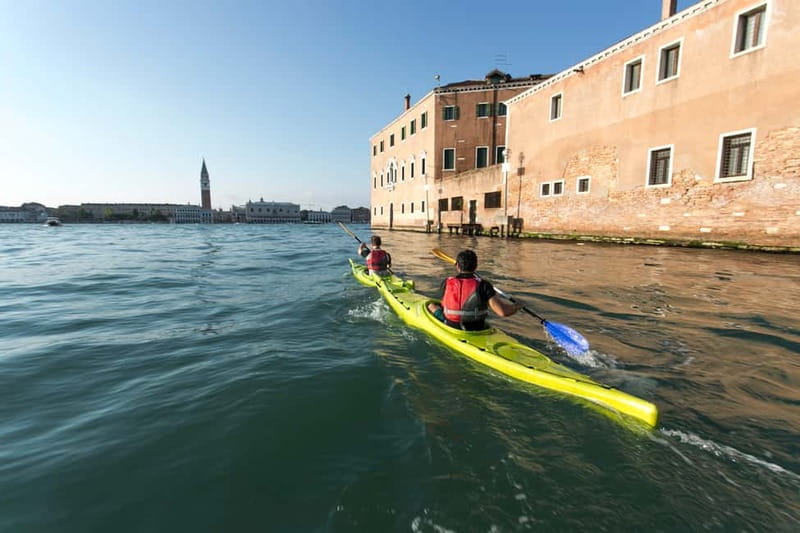 Venice: Guided Canal Kayak Tour at Day, Night, or Sunset - Lagoon and Lagoon-Linked Views: Day, Sunset, or Night Choices