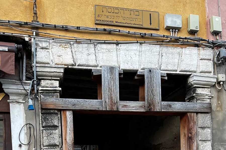 Venice: Guided Tour of the Jewish Ghetto and Synagogue Visit - Five synagogues in view, with a plan for what you enter