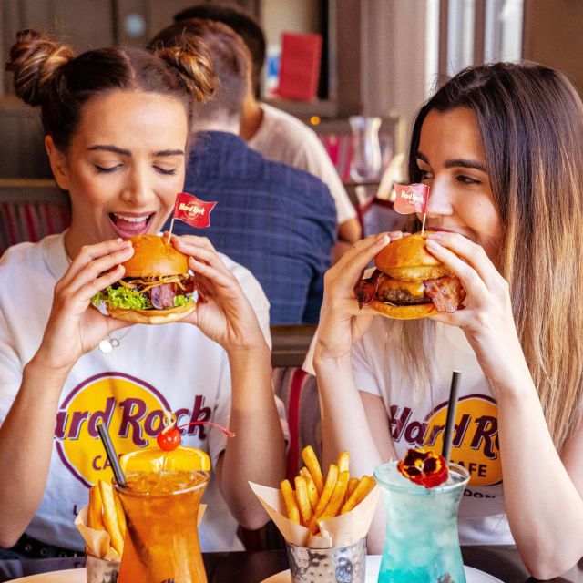 Venice: Hard Rock Cafe with Set Menu for Lunch or Dinner - Drinks and alcohol: what is included, what costs extra