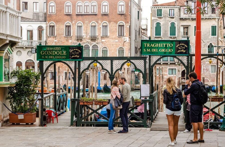 Venice: Private Gondola Ride - Punta della Dogana and Santa Maria della Salute: architecture you feel from the water
