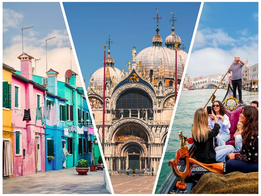 Venice: St Mark's, Doge's Palace, Murano & Burano Day Tour - Burano lace-making and the colorful house hunt