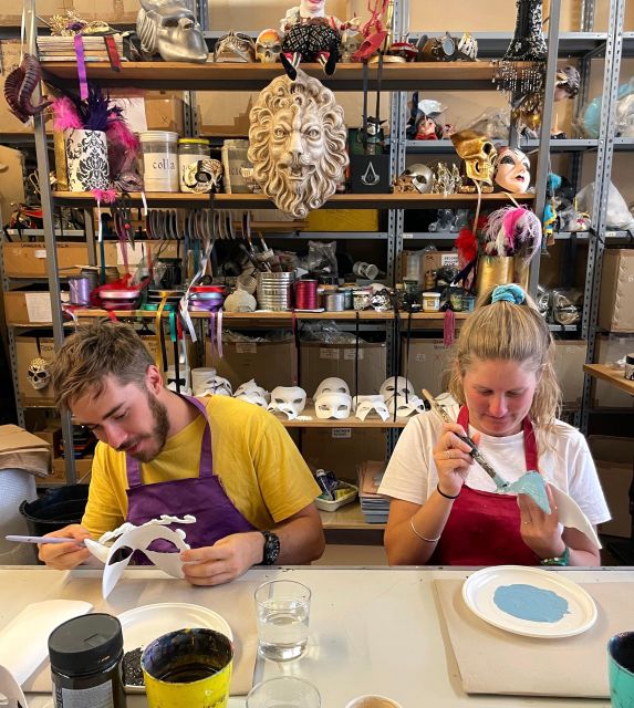 Venice: Venetian Masks Workshop - The mask you take home: a wearable look, a display piece, or both