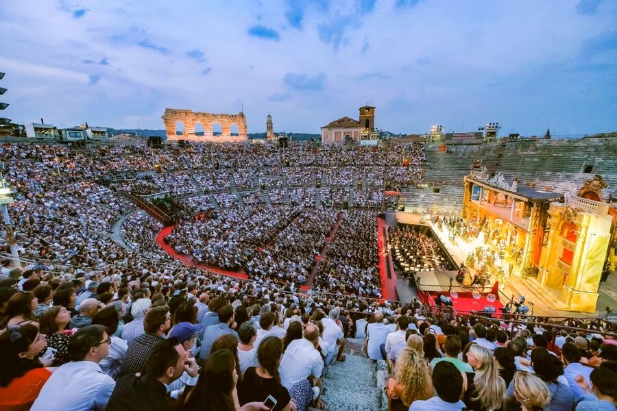 Verona: Arena di Verona Opera Ticket - Comfort and sightlines on stone steps (plan this part)
