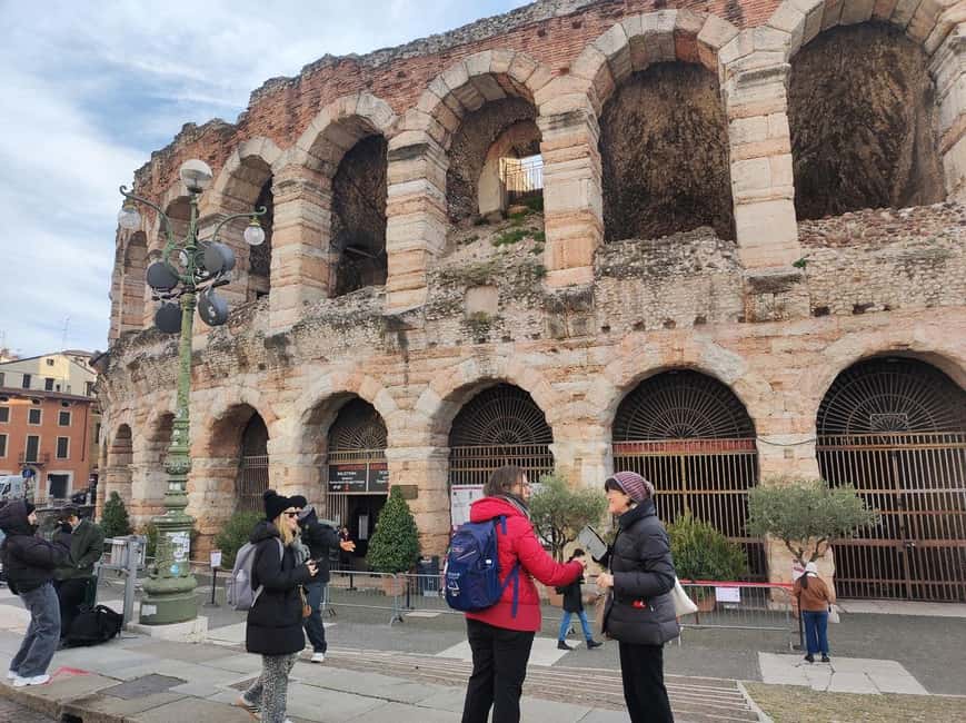 Verona: Small Group Guided Walking Tour with Arena Tickets - Piazza Bra, 10: Where your Verona story starts