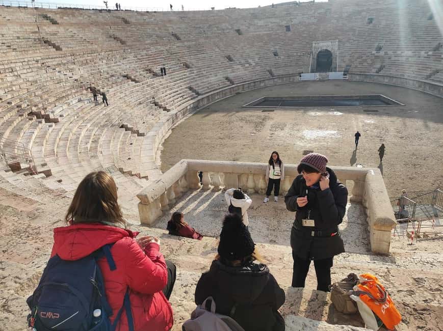 Verona: Small Group Guided Walking Tour with Arena Tickets - Cable car to Colle San Pietro: One-way uphill, big payoff, easy pace