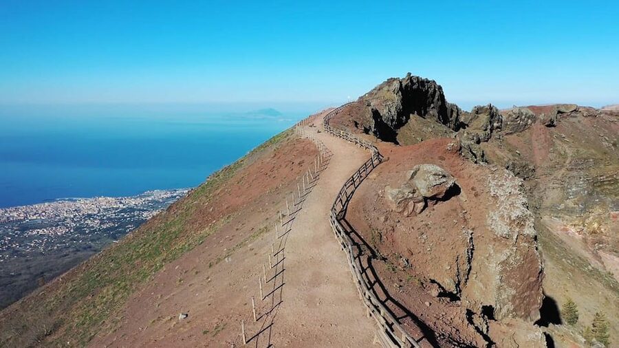 Vesuvius National Park Skip-the-Line Ticket - The Vesuvius setting you are walking into