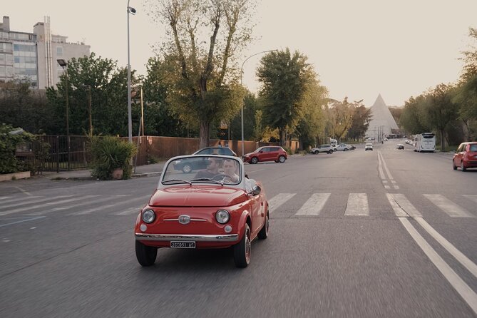 Vintage Fiat 500 Cabriolet: Rome's Highlight Semi Private Tour - Piazzale Socrate and St. Peter’s Square, first views with zero stress