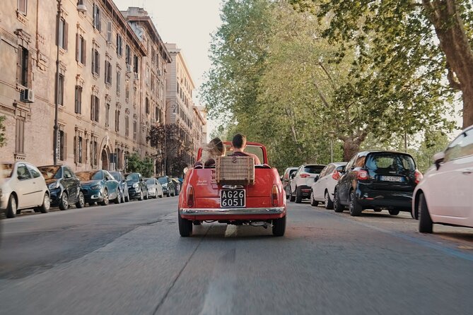 Vintage Fiat 500 Cabriolet: Rome's Highlight Semi Private Tour - Cruising the Tiber and Aurelian Walls, Rome’s backbone in motion